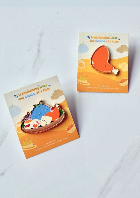 eatx enamel pin
