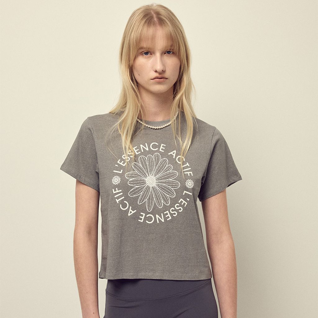 MELANGE GREY IVORY
