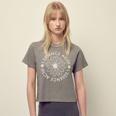 MELANGE GREY IVORY