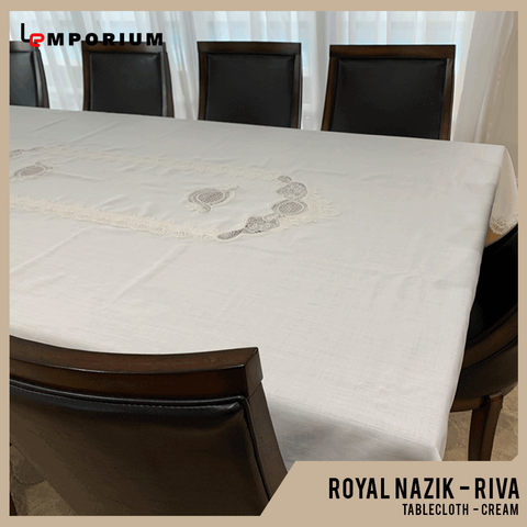 ROYAL NAZIK - RIVA TABLE CLOTH - CREAM.png