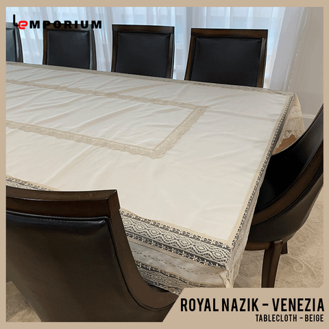 ROYAL NAZIK - VENEZIA TABLE CLOTH - BEIGE.png