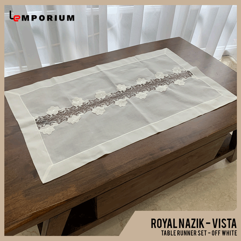 ROYAL NAZIK - VISTA TABLE RUNNER - OFF WHITE.png