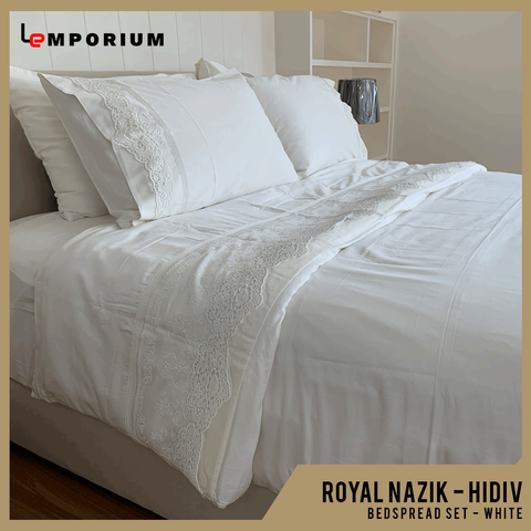 ROYAL NAZIK - HIDIV BEDSPREAD SET - WHITE.png