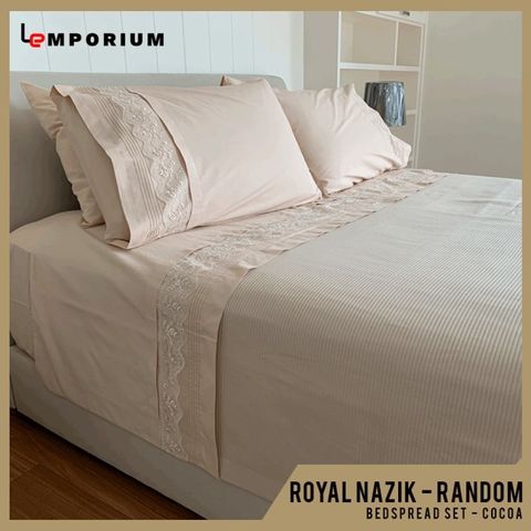 ROYAL NAZIK - RANDOM BEDSPREAD SET - COCOA.jpg