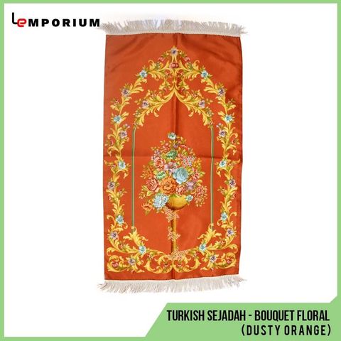_0027_48 - Turkish Sejadah - Bouquet Floral Motif (Dusty Orange).jpg