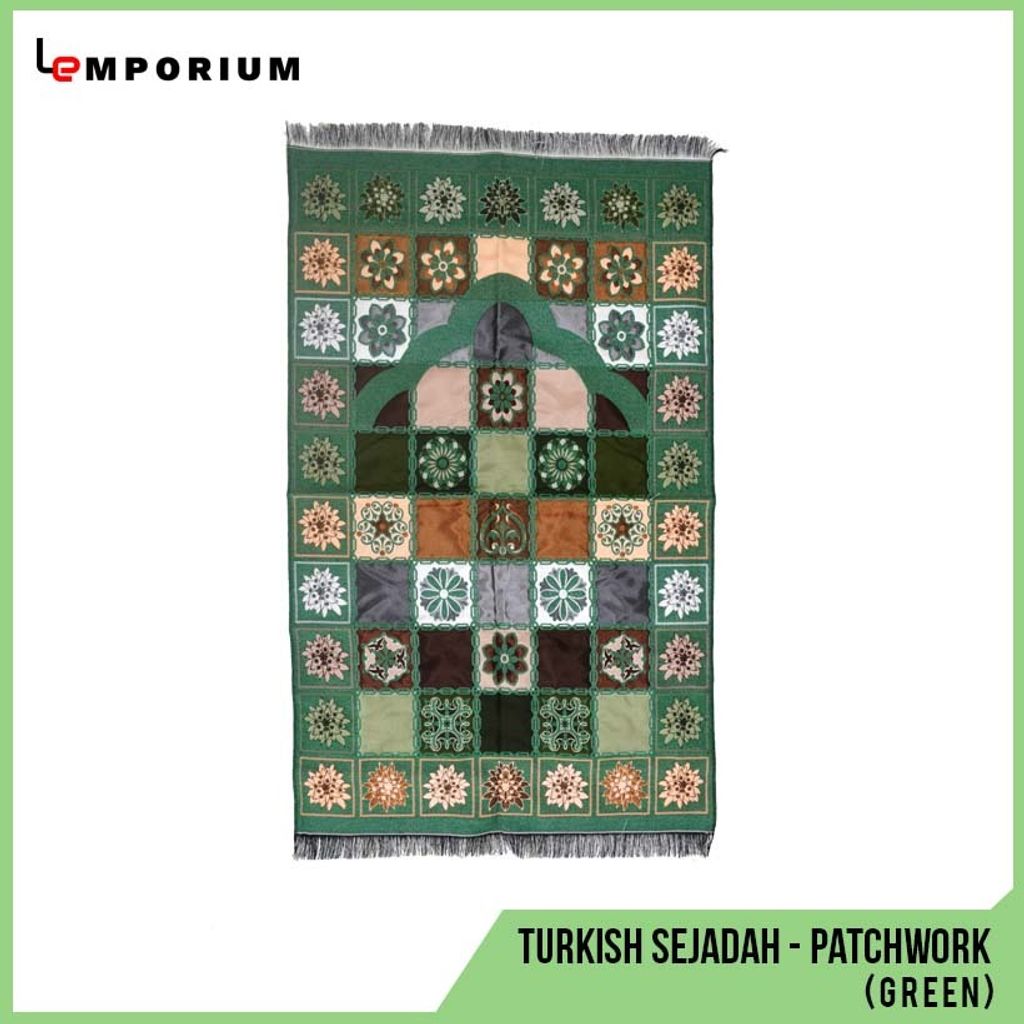 _0007_#20 - Turkish Sejadah - Patchwork (Green).jpg