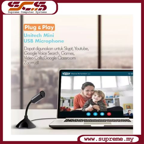 [ USB Microphone ] Mini USB Microphone / Chatting Microphone / Computer ...