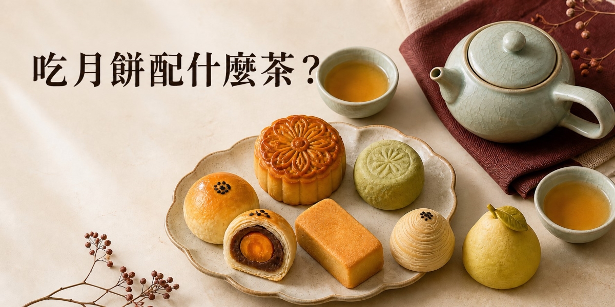 吃月餅配什麼茶？蛋黃酥、綠豆椪、廣式月餅與創意糕餅絕妙搭配