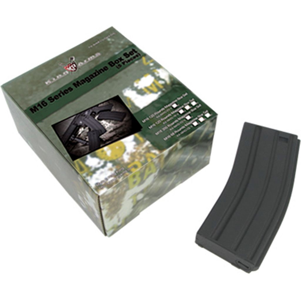 トイガン M16 series Magazine BOX SET 10pieces M16 120 Rounds Magazines Box Set (5pcs)-V – King Arms Store