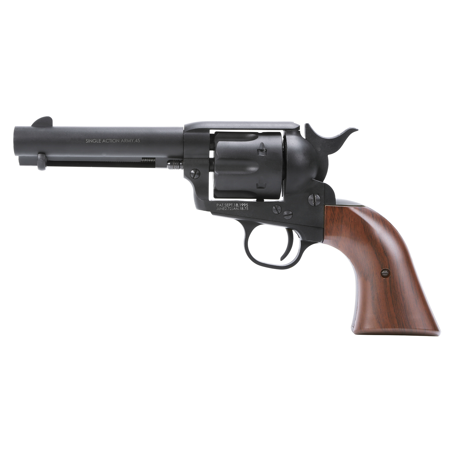 King Arms SAA .45 Peacemaker Revolver S - Dull Black – King Arms Store