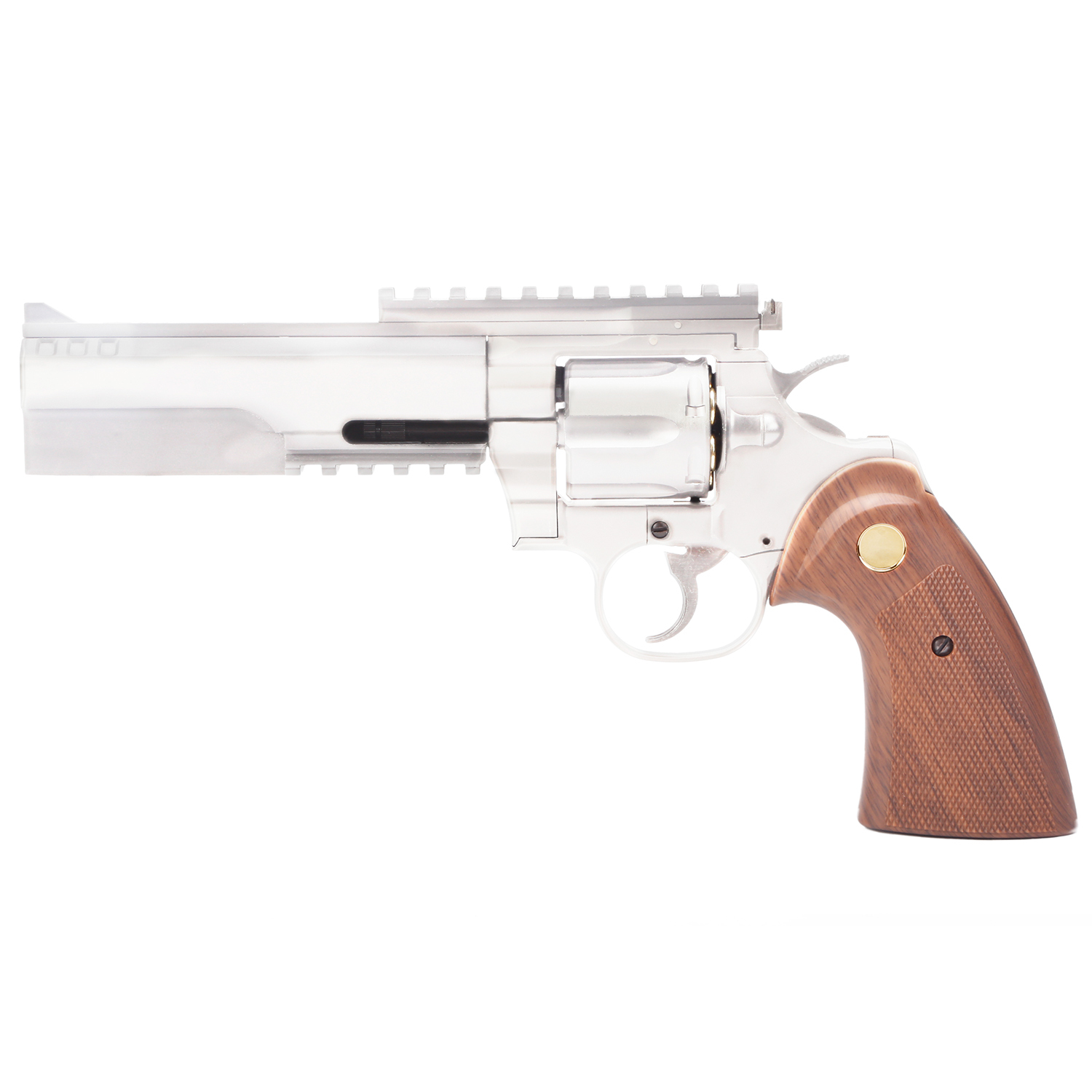 King Arms Python 357 Evil (Gas version) - Silver – King Arms Store
