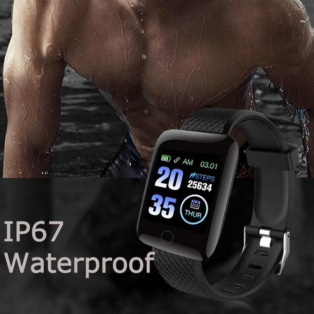 116Plus™ By SEIKO Designer Smart Watch Sports Monitoring Bracelet (iOS \u0026  Android Upgraded) – sweetiecherry