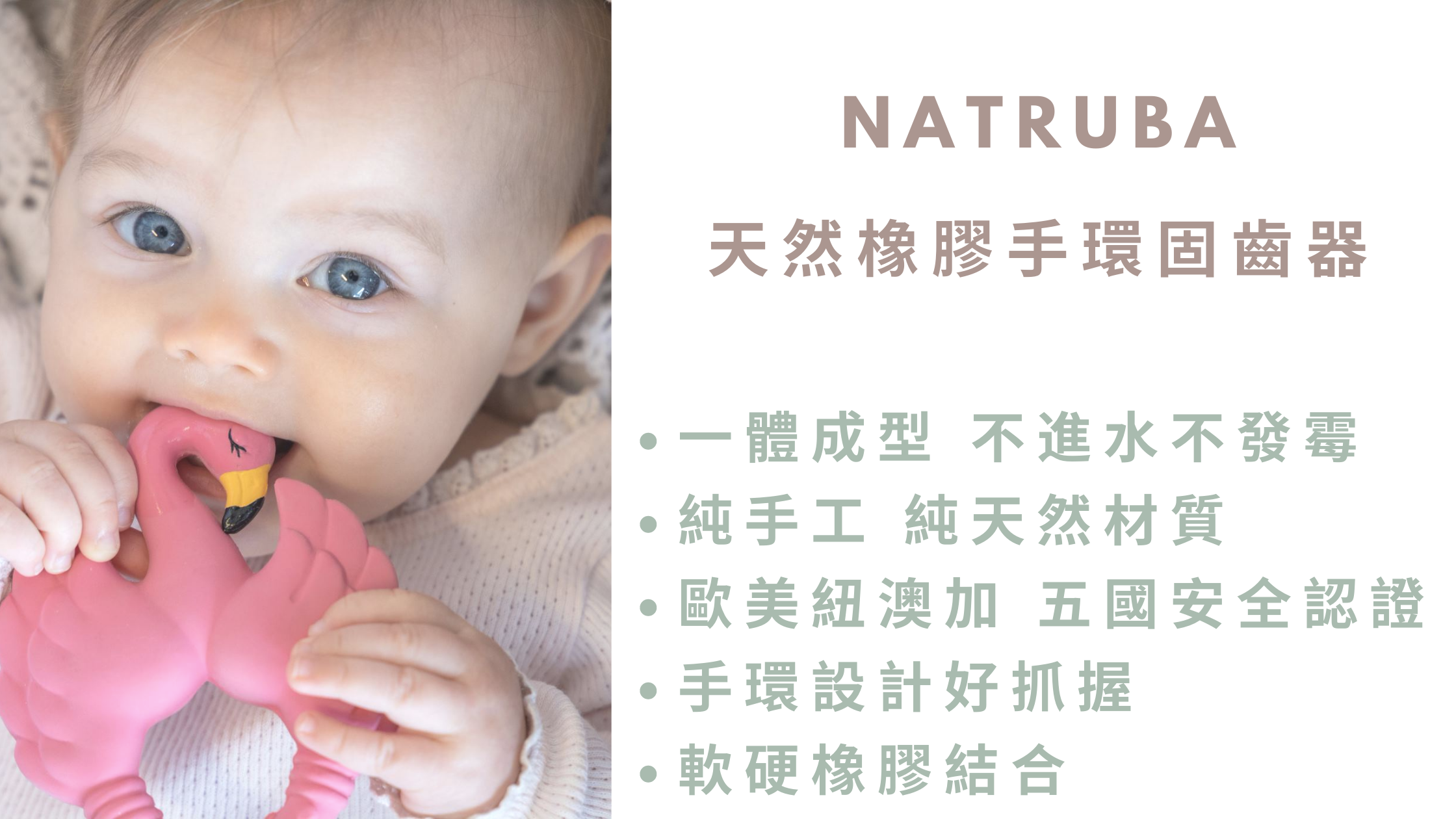 NATRUBA 天然橡膠固齒器