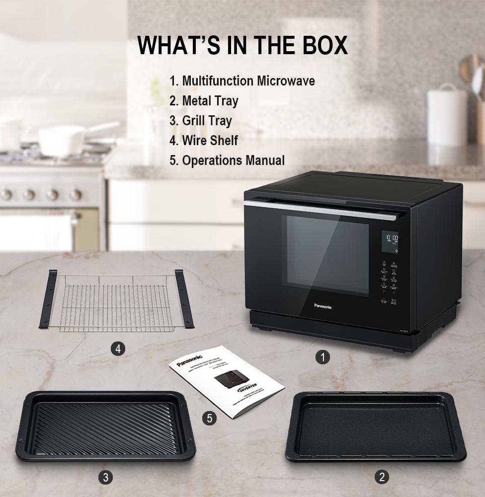 Panasonic Inverter Steam Convection Microwave Oven NNCS89LB MEC MEGA