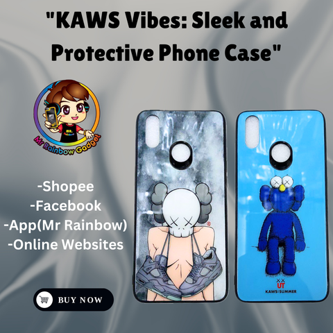 KAWS Vibes Sleek and Protective Phone Case