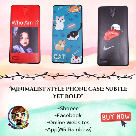 Minimalist Style Phone Case Subtle Yet Bold