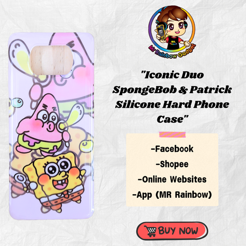 Iconic Duo SpongeBob & Patrick Silicone Hard Phone Case