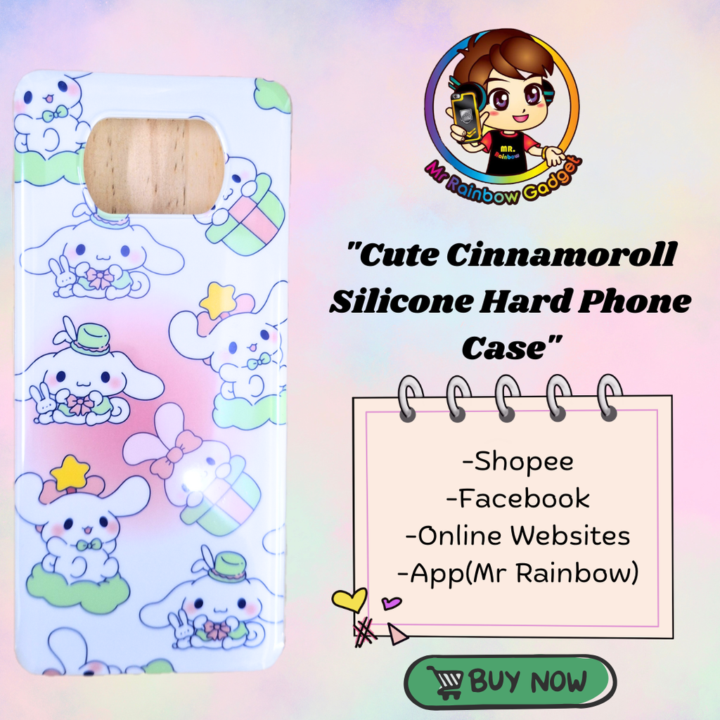 Cinnamoroll Silicone Hard Phone Case