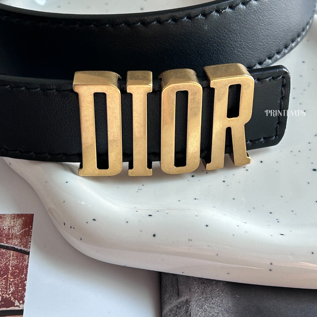 dior英文logo皮帶 (3)