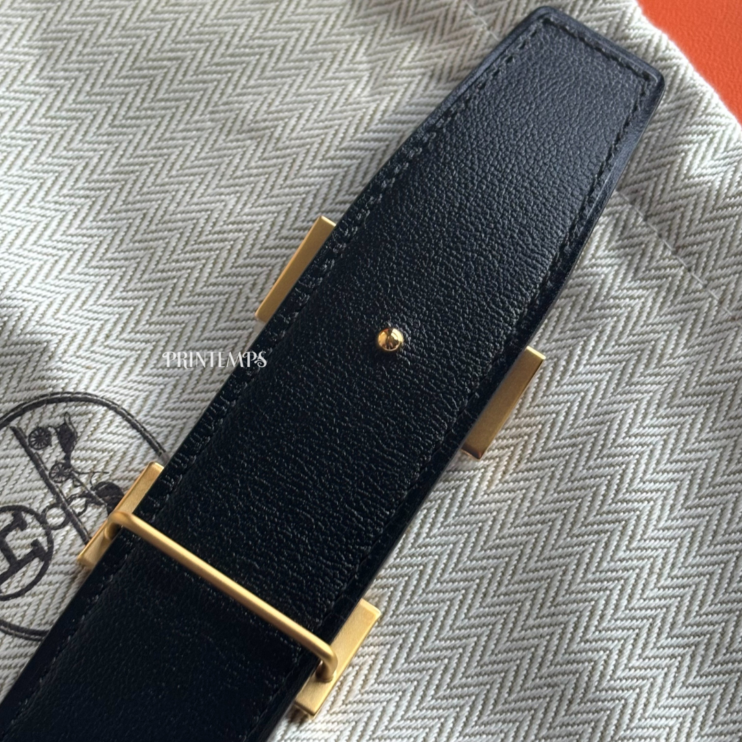 H皮帶32mm _巧克力黑(5)