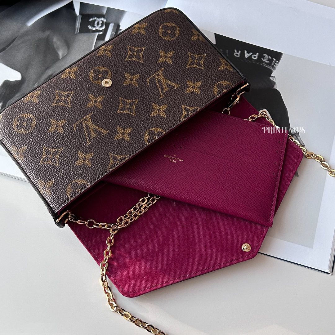 M61276 Felicie Chain Bag 3A Luxury Pochette Handbag Women