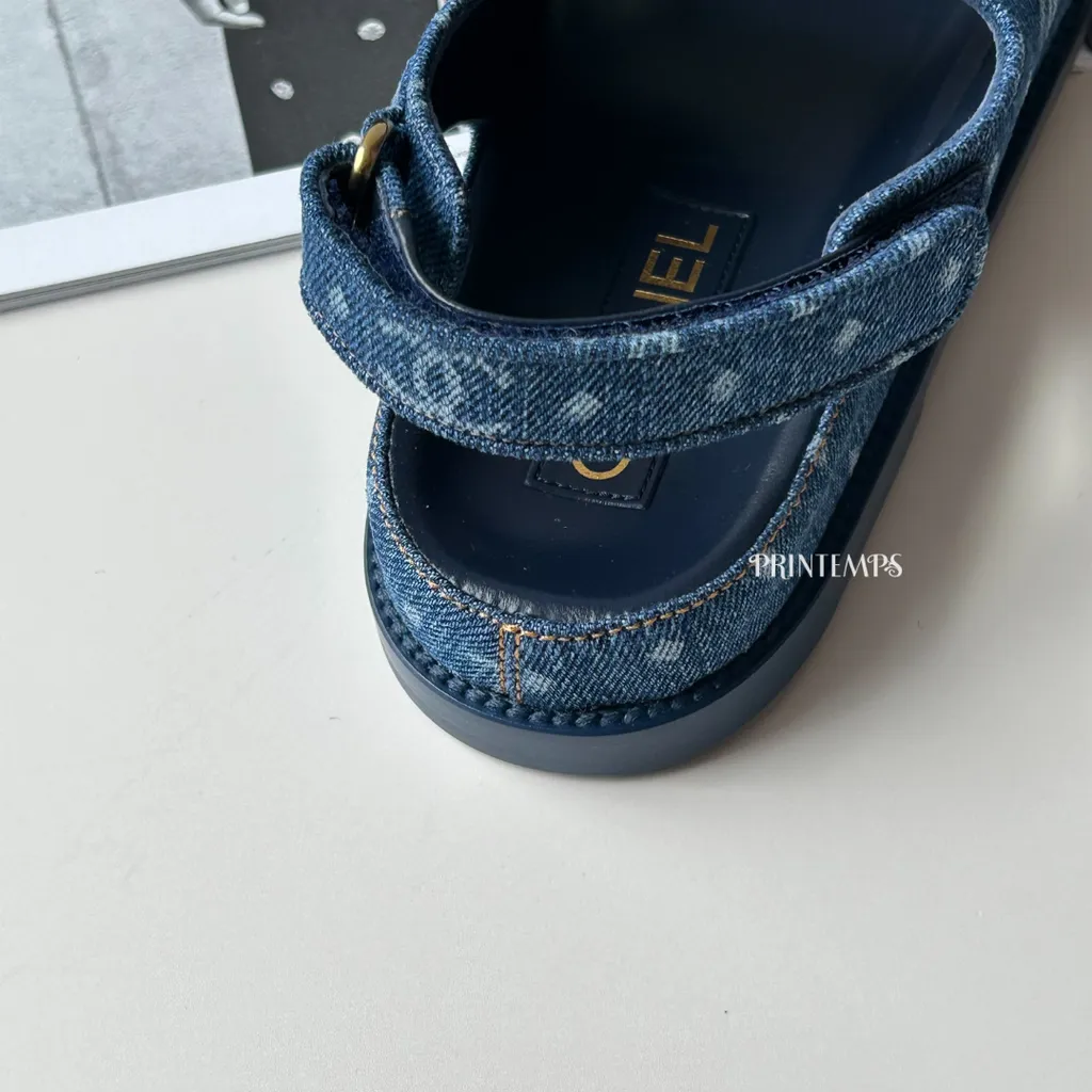 小香牛仔涼鞋 (8)