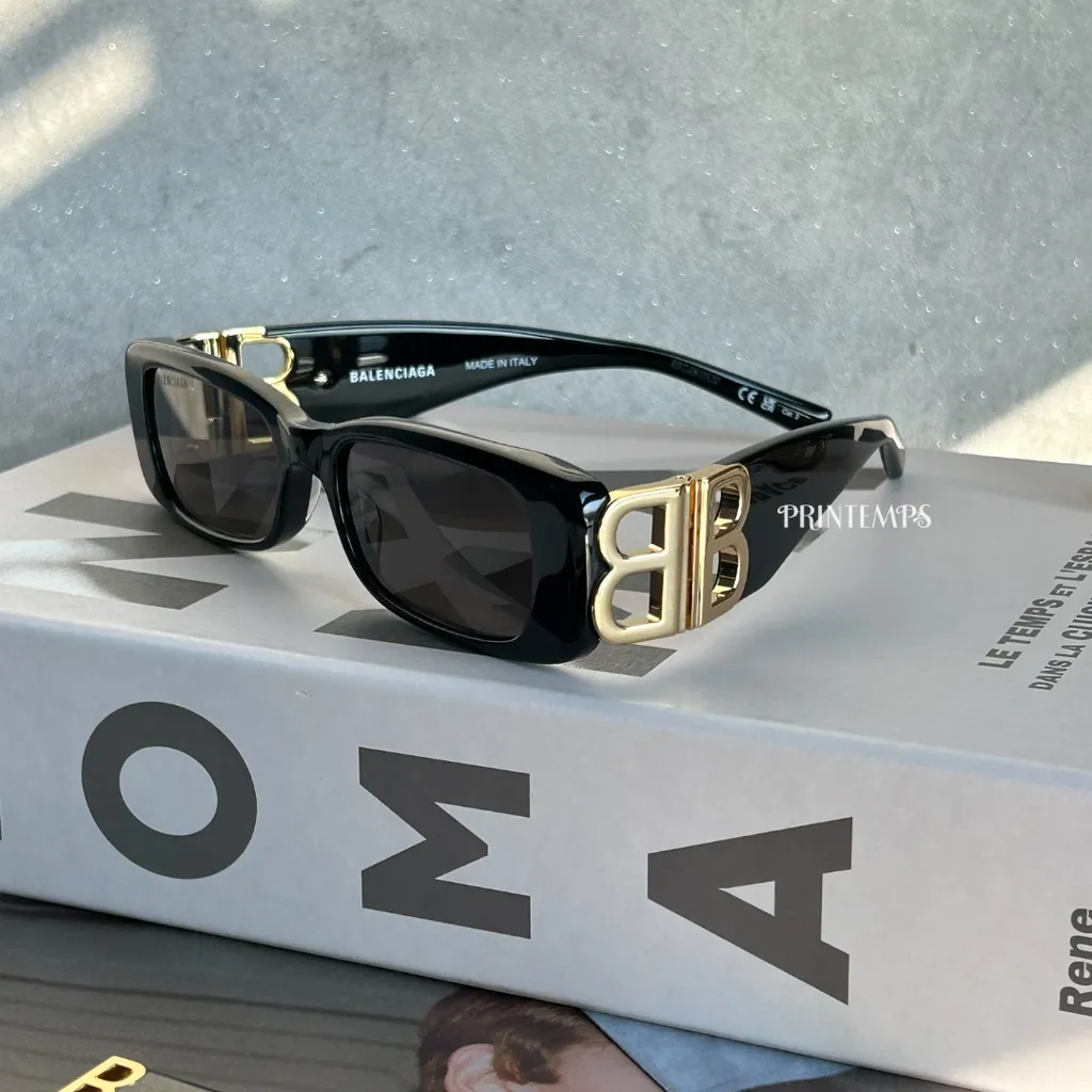 巴黎世家側邊大LOGO墨鏡 BB0096S (2)
