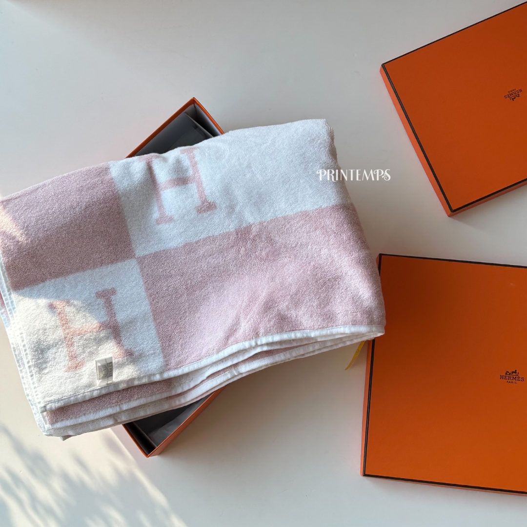 H大浴巾粉色 (4)
