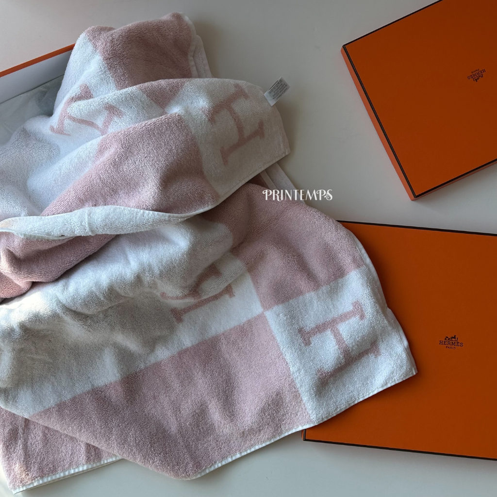 H大浴巾粉色 (3)