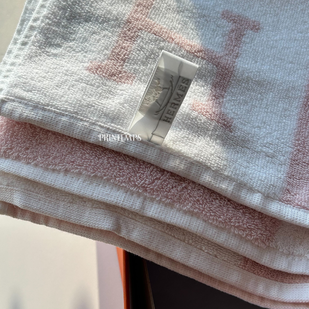 H大浴巾粉色 (1)