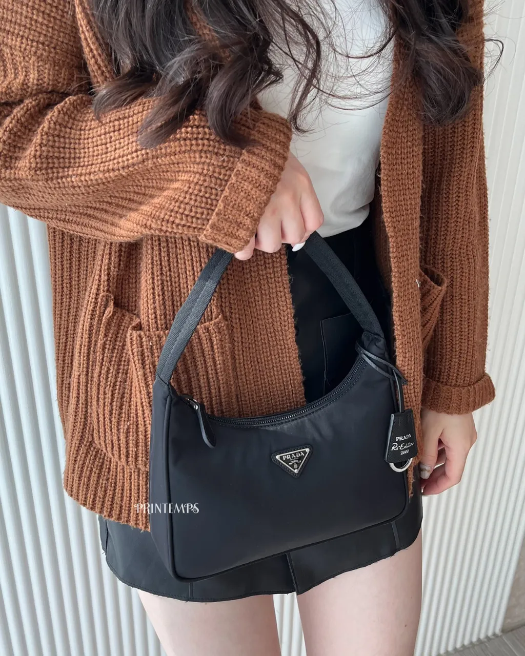 PRADA尼龍hobo (1)