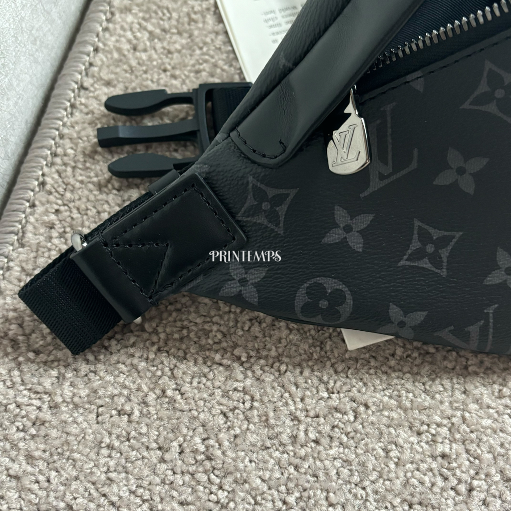 老花黑灰腰包(5)