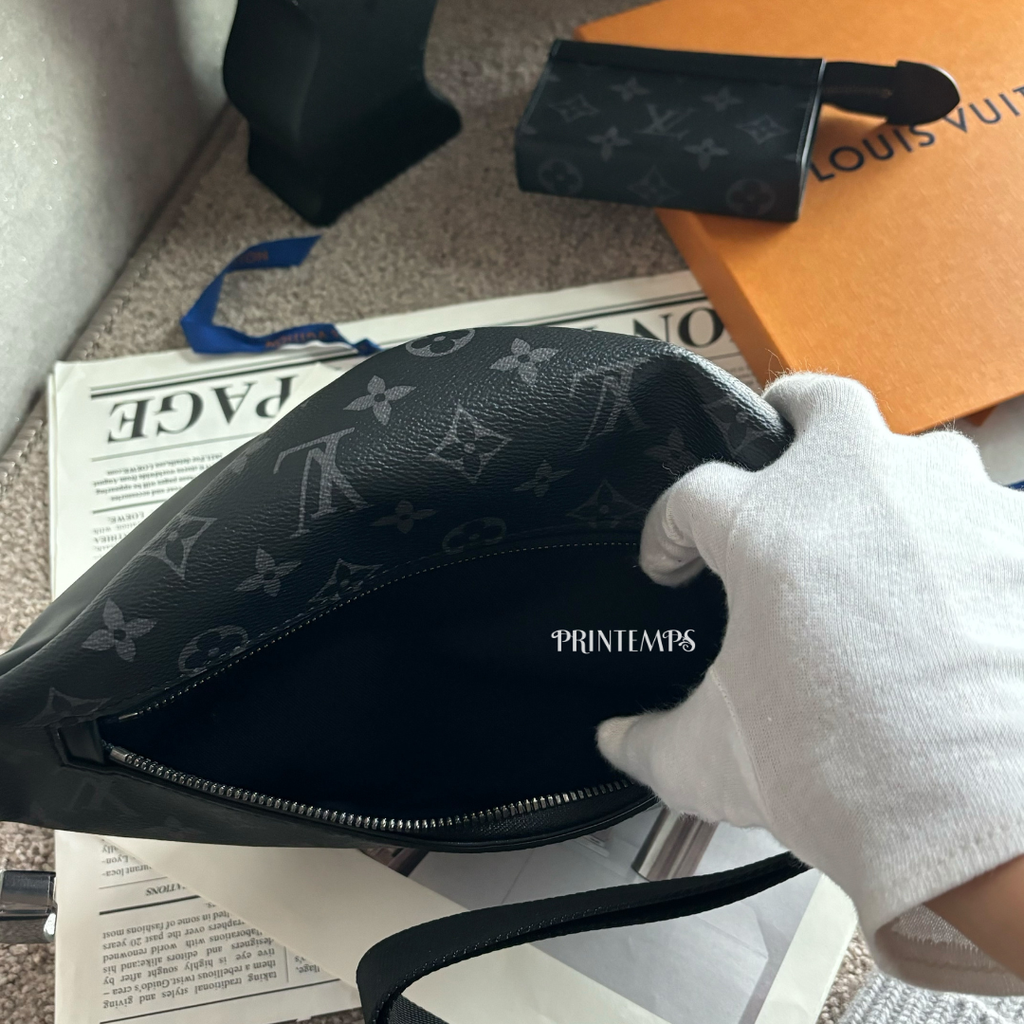 老花黑灰腰包(2)