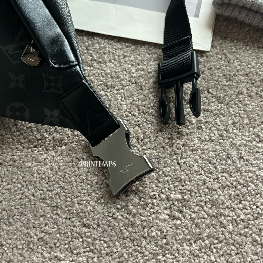 老花黑灰腰包(4)