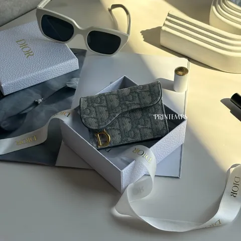 SADDLE零錢卡包_淺灰(1)