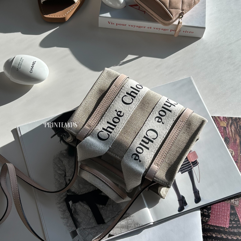 CHLOE迷你托特包粉色 (1)