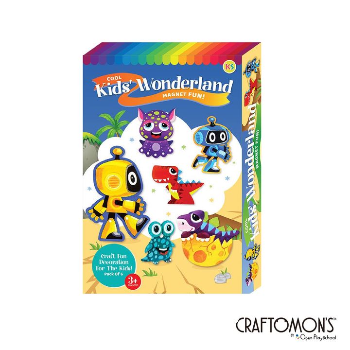 Wooden Dinos & Robots Keychain Painting Kit-01.jpg