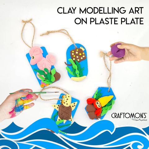 Clay Modelling Art on Plaster Plate-06.jpg