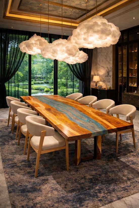 Artistic Dining Table | Art of Tree