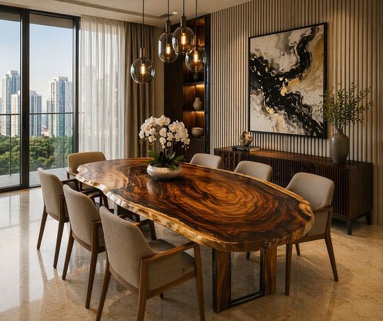 Artistic Dining Table | Art of Tree