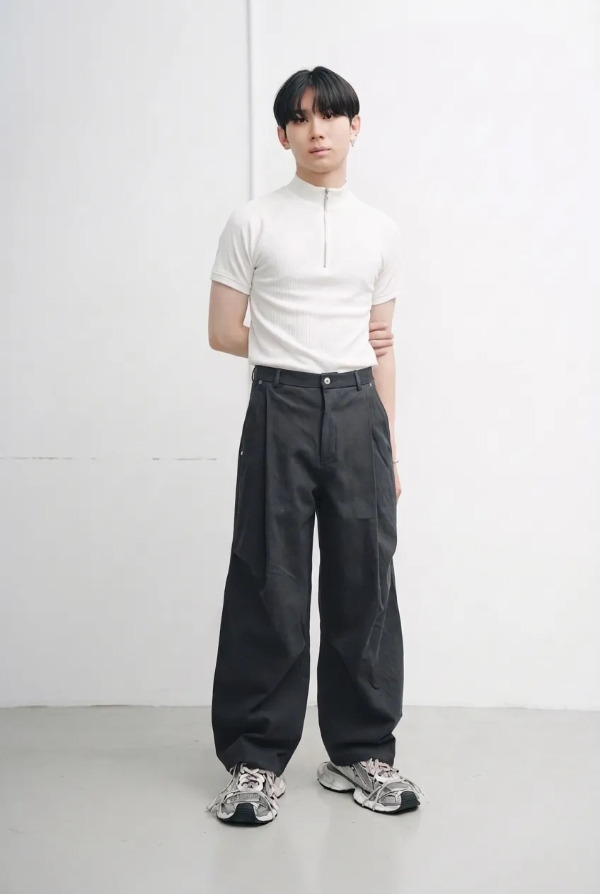 上衣顏色換成白色2