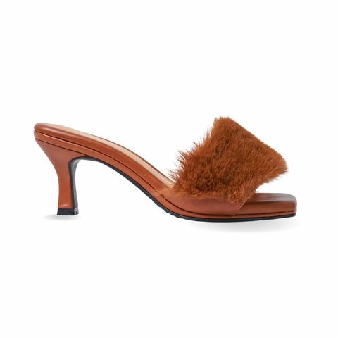 Fur Baby Heels in Teddy 1