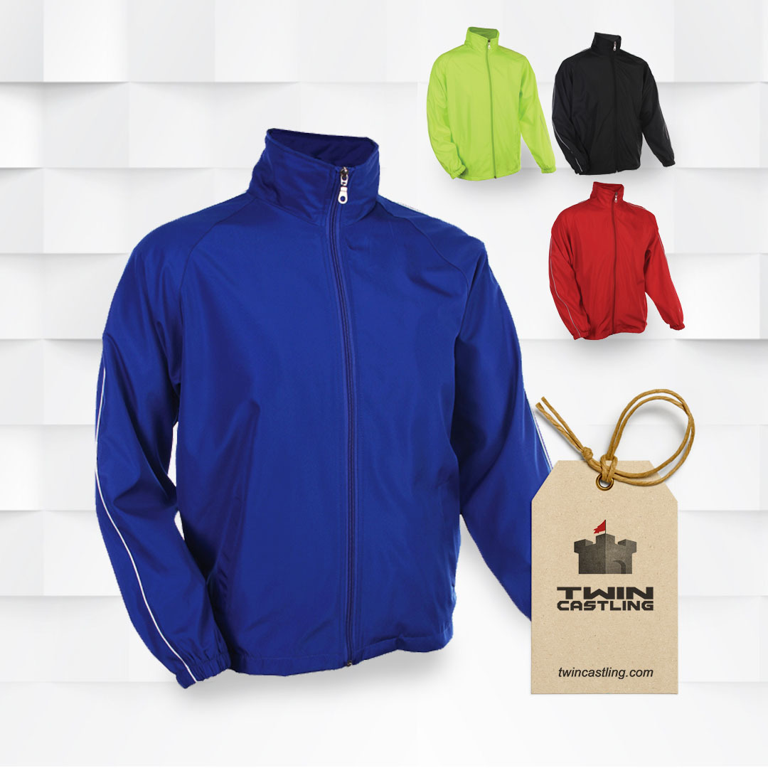 Jacket Non Reversible Windbreaker - With 1 Logo Embroidery