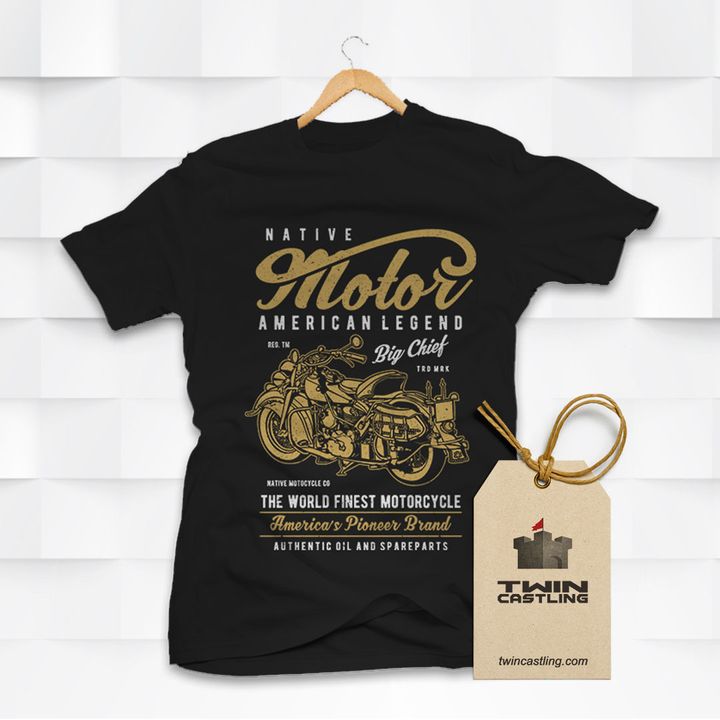 Native Motorcycle tag