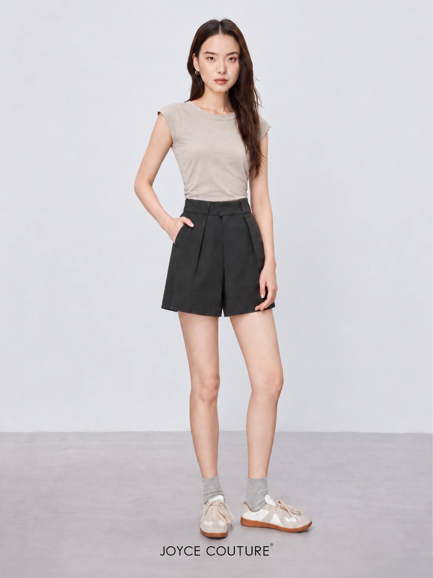 Minimalist Taupe and Charcoal Studio Look
