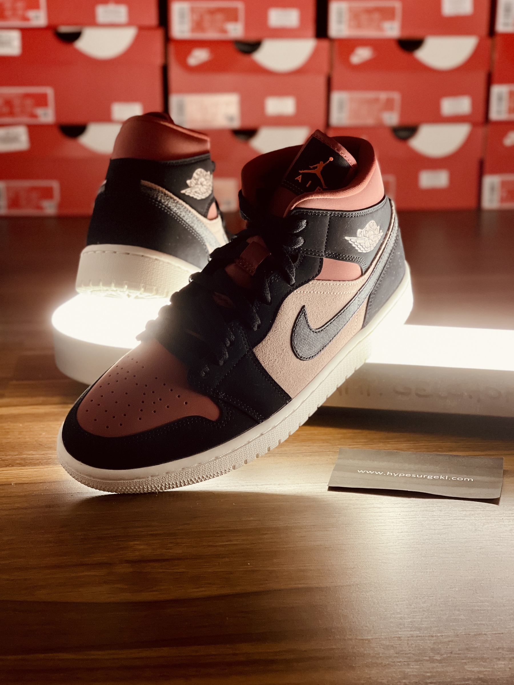 Women Air Jordan 1 Mid Canyon Rust – Hype Surge KL