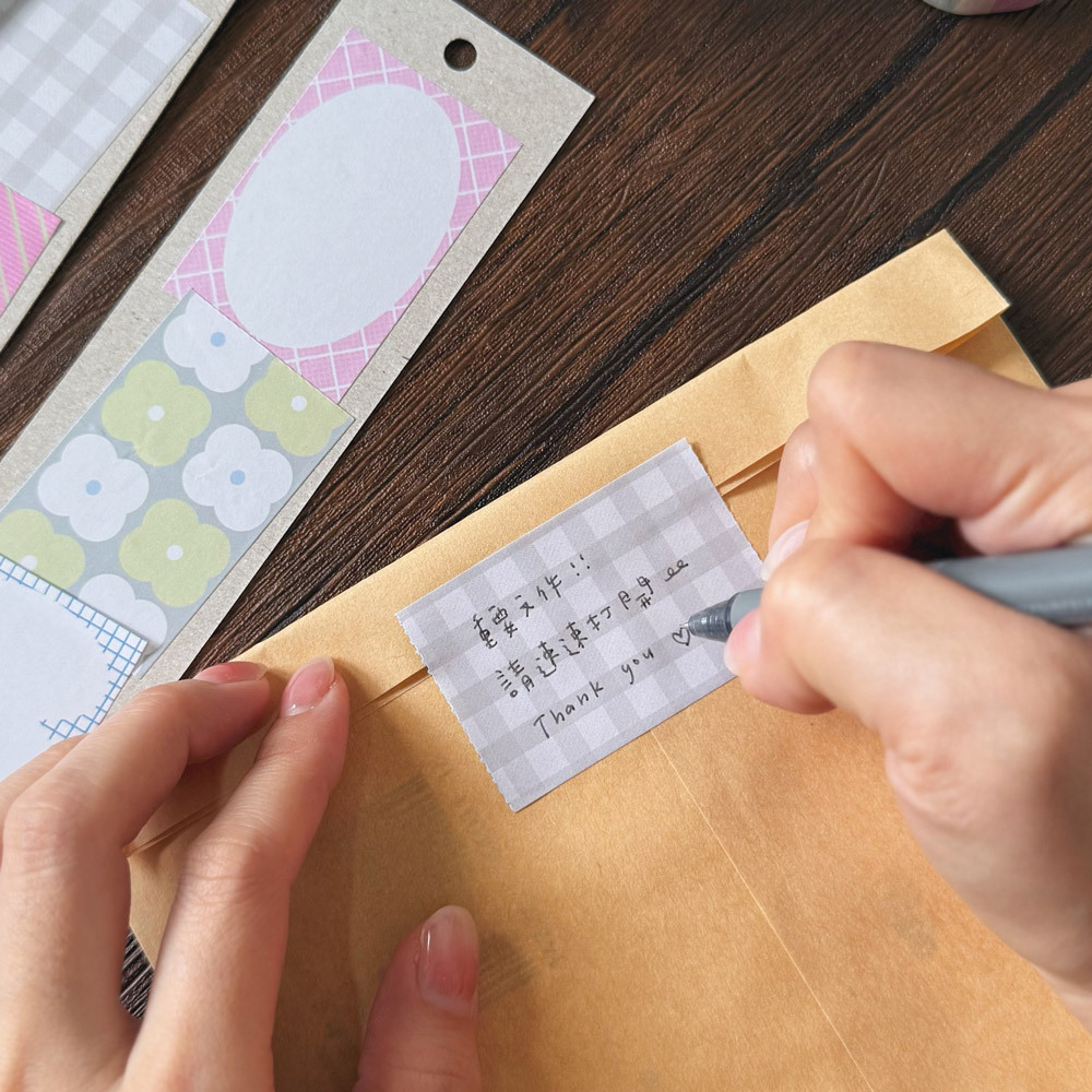 奶油野餐日-便條貼紙卷5