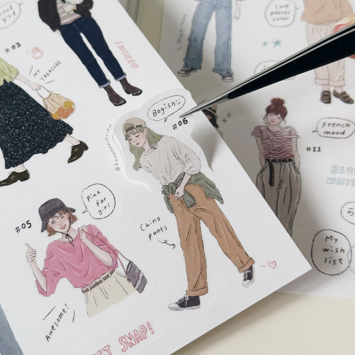 霧膜貼紙_Lookbook-Girls7