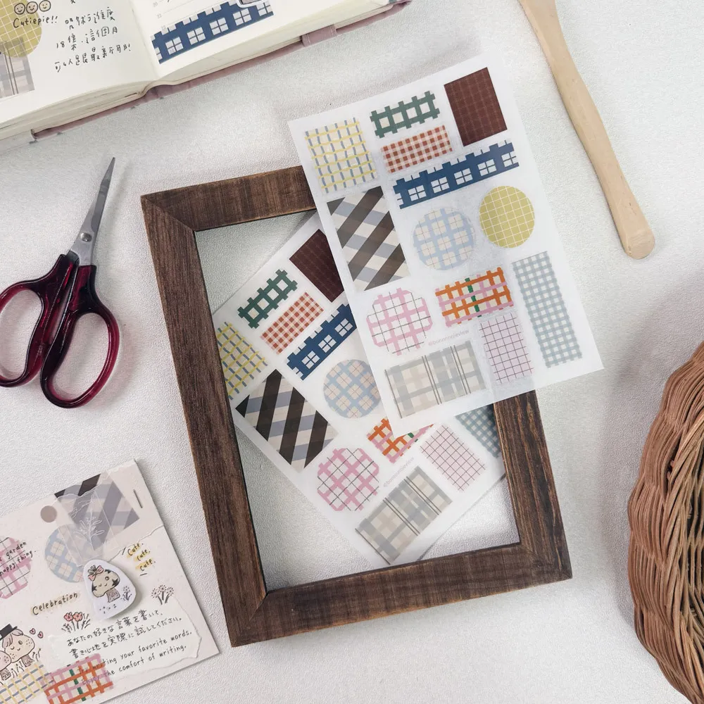 轉印貼紙_格紋06