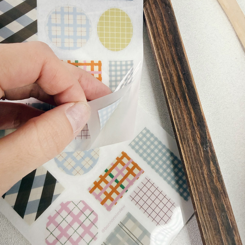 轉印貼紙_格紋05